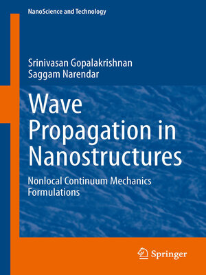cover image of Wave Propagation in Nanostructures
